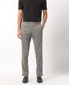 RARE RABBIT Slim Fit Men Grey Trousers - Buy RARE RABBIT Slim Fit Men ...