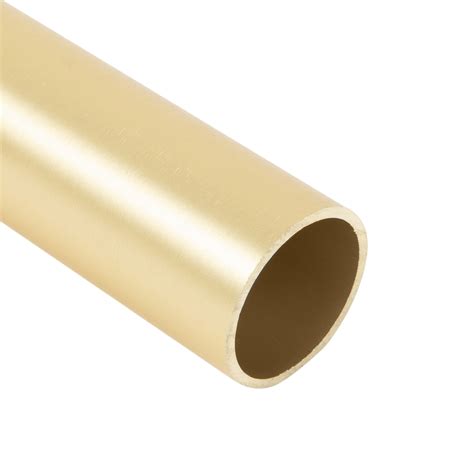 1-5/16" Matte Brass Round Closet Rod | Custom Lengths to 95" – The ...