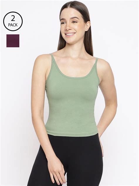Combo Set 2 |Camisole |Cotton Round Neck |Women Basic |La Intimo