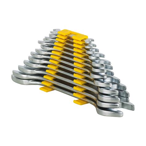 Stanley 70-380E CRV Double Open End Spanner Set 12pcs – buysupplies.in