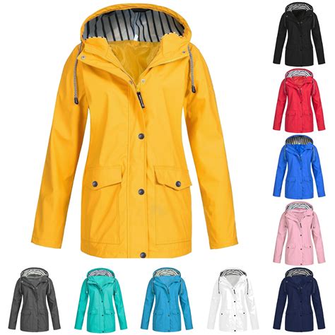 DDAPJ pyju Raincoats for Women 2024 Clearance,Women's Waterproof Rain ...