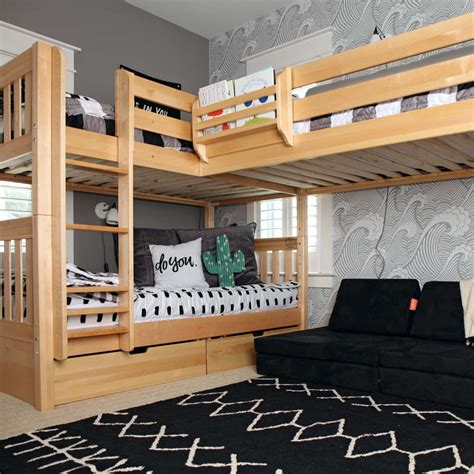 Top Triple Bunk Beds & Corner Bunk Beds for Kids' Bedrooms – Maxtrix Kids