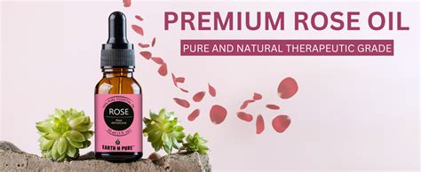 Earth N Pure Rose (Gulab Oil) Essential Oil Natural and Therapeutic ...