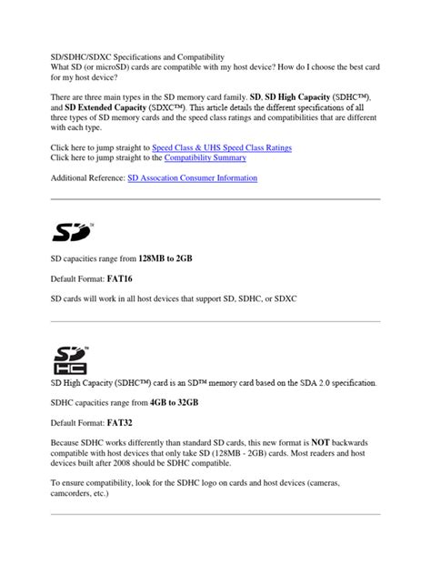 SD Card Specifications | PDF | Microsoft Windows | X86 Architecture