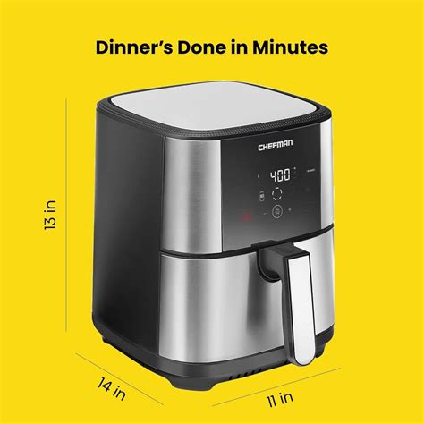 Chefman TurboFry Touch Air Fryer Review - Cooking Appliance World