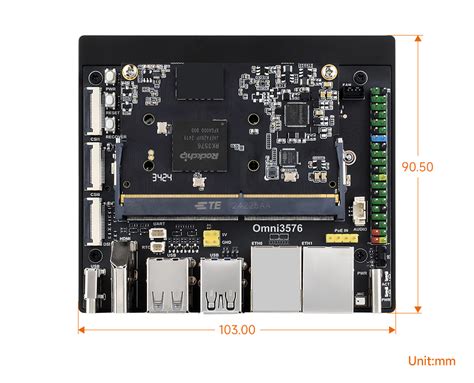 Buy Luckfox Core3576 Edge Computing Development Board, Based On ...