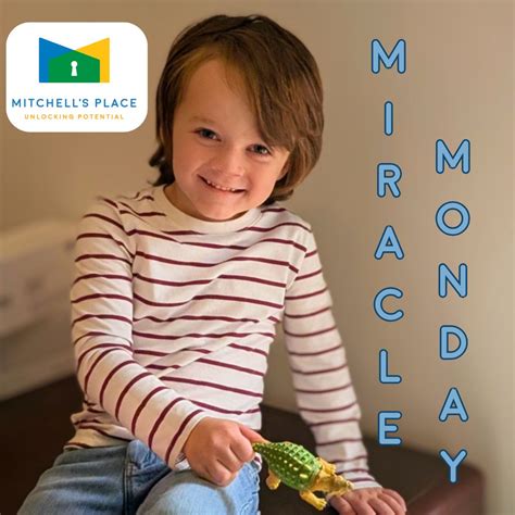 This week's Miracle Monday is Harrison! He is in the comprehensive ...