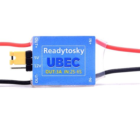 ReadytoSky 2-6S 5V/3A and 12V/3A Switchable UBEC buy online at Low ...