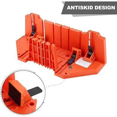Buy Miter Saw Box Miter Box 0° 22.5° 45° 90° 4 Types of Angled Pruning ...