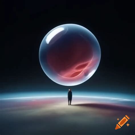 Microscopic bubble of radiant energy in dark universe, Miyazaki style ...