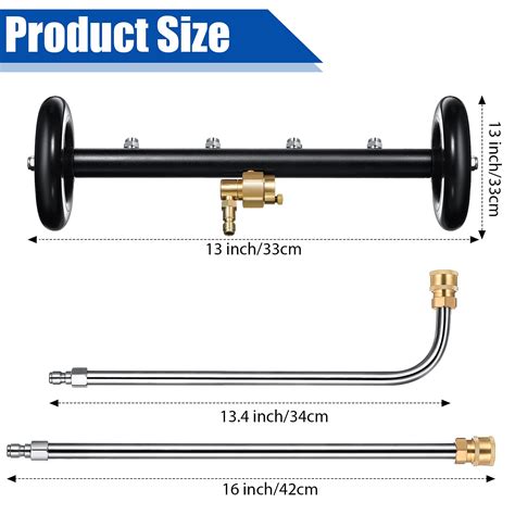 Honoson 16 Inches Dual-Function Undercarriage Cleaner Underbody Car ...