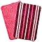Buy Saral Home Stripes Soft Microfiber Anti-Slip Bathmat Set of 2 ...
