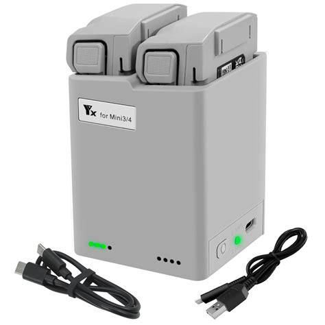 LYONGTECH Two-Way Battery Charger Hub with Storage Charge for DJI Mini ...
