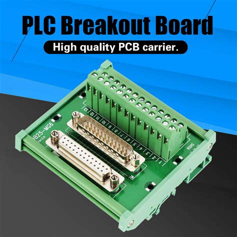 Hyuduo DIN Rail Mount Interface Module, Breakout Board DB25 India | Ubuy