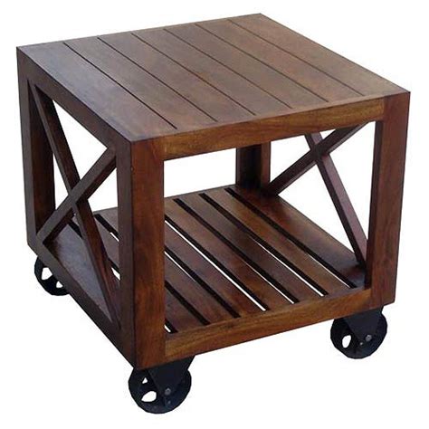 Small Table On Wheels at Lynell Barbara blog