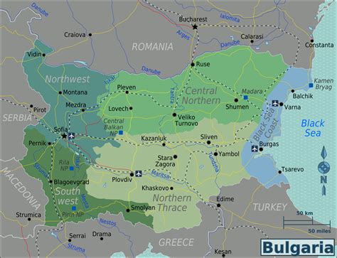 File:Bulgaria Regions map.png - Wikitravel Shared