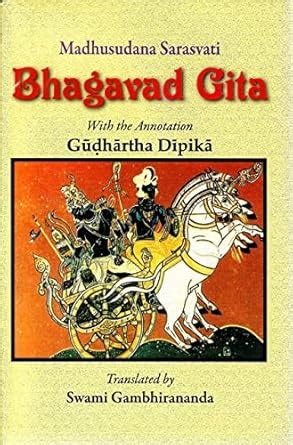 Buy The Bhagavad-Gita With Annotation Gudhartha Dipika | English Book ...
