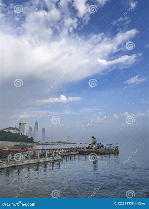 Yantai stock photo. Image of islands, prefecturelevel - 122391338