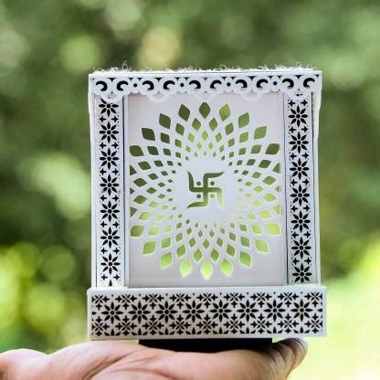 Inllex Car Dashboard for Temple Car Showpiece Small Dev mandir Temple ...