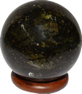 REIKI CRYSTAL PRODUCTS Black Tourmaline Crystal Natural Gemstone Round ...