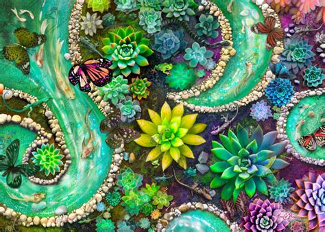 Little Lizard Garden – Diamond Art Club