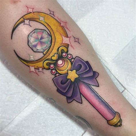 Sailor moon wand tattoo – Artofit