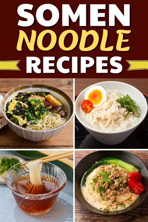 17 Best Somen Noodle Recipes - Insanely Good