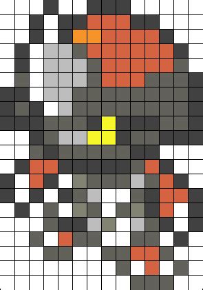 Pawniard Kandi Pattern | Kandi patterns, Pattern, Perler patterns