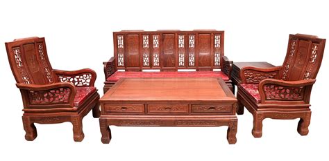 红木家具 明清缅甸花梨沙发组合 仿古新中式客厅实木十三件套沙发-阿里巴巴