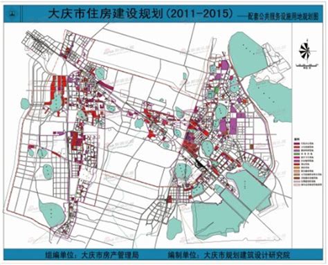 大庆市高清卫星地图
