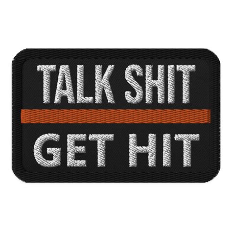 Meme Patches: Talk Shit, Get Hit – Red Pawn Shop