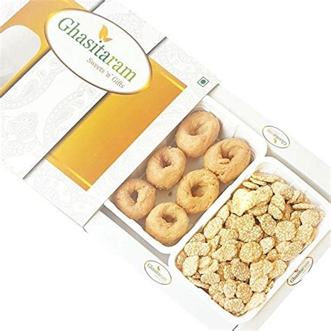 Ghasitaram Gifts Lohri Sweets - Khajoor and Revadi Hamper : Amazon.in ...
