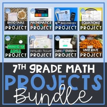 Image result for 7th Grade Math Projects