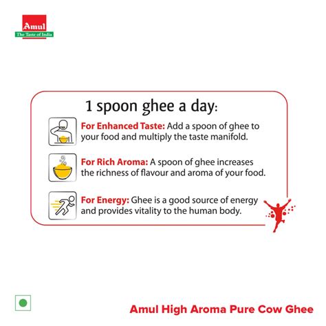 Amul High Aroma Cow Ghee 100 mL