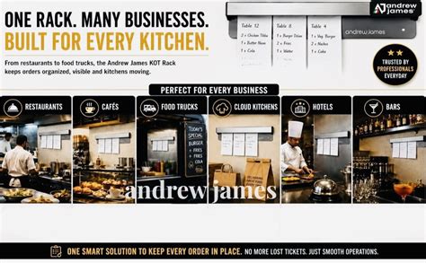Andrew James Single Piece Stainless Steel 1 Ft 12 Inches KOT for ...