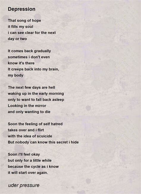 Poems From Great Depression