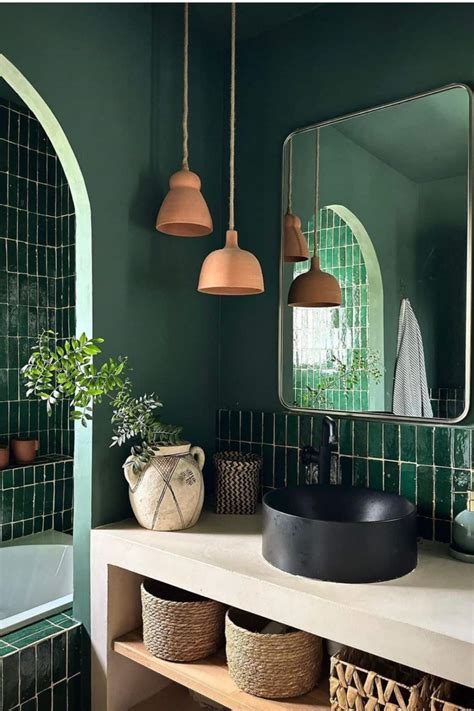 19 Shades of Green: On-trend Green Bathroom Ideas To Fall In Love With