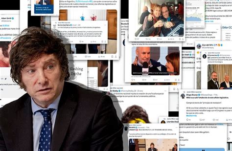 Milei y la incógnita en “X”: un récord de casi 4 horas conectado en un ...