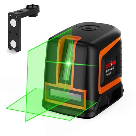 Buy DOVOH Rechargeable Laser Level Green : Dual Laser Module 66ft Cross ...