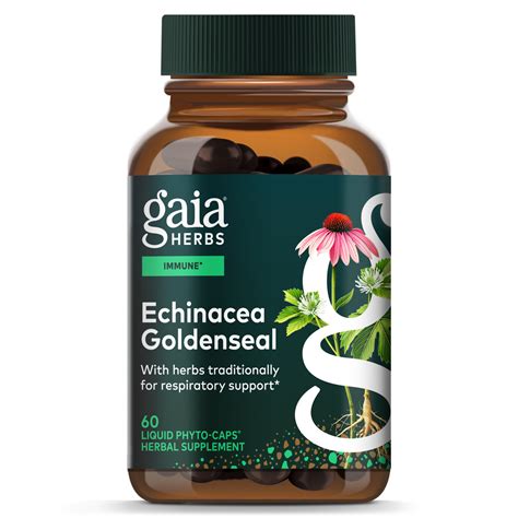 Gaia Professionals | Echinacea Goldenseal - 60 ct