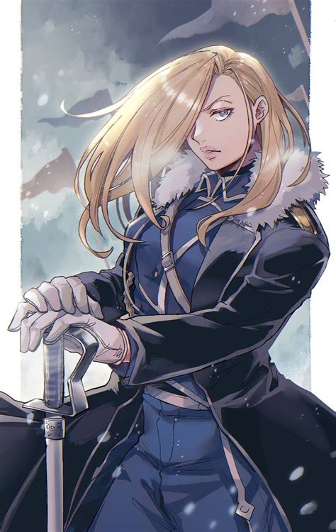 olivier mira armstrong (fullmetal alchemist) drawn by kayako_(bimabima ...