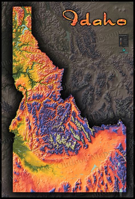 Unraveling The Topography Of Idaho: A Journey Through Elevation ...