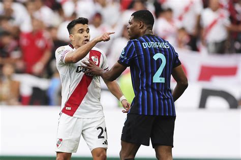 Bronca tremenda en el Inter de Milán-River Plate: habrá sanción para ...