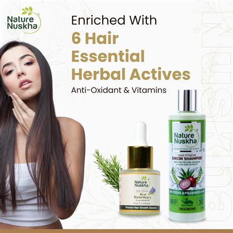 Hair Growth Combo Kit - Rosemary Oil for Hair Growth, Hair Fall Control ...