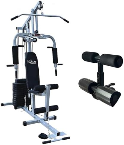 Lifeline Hg 002 Square Home Gym | Bonus Gym Bag and Sweat Belt &Leather ...