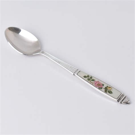 Theelepel Verzilverd - Wedgwood Briar Rose - Regina Servies