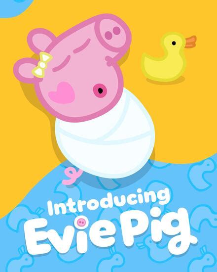 Las 8 primeras fotos de Evie, la nueva hermanita de Peppa Pig y George