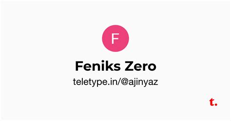 Feniks Zero — Teletype