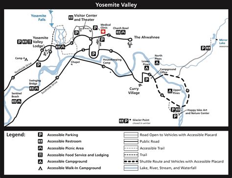 Yosemite Maps 🗺️ | NPMaps: Free national park maps