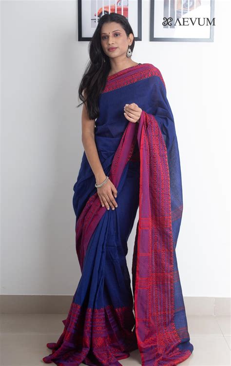 Begampuri Bengal Cotton Handloom Saree - 2148 – AEVUM